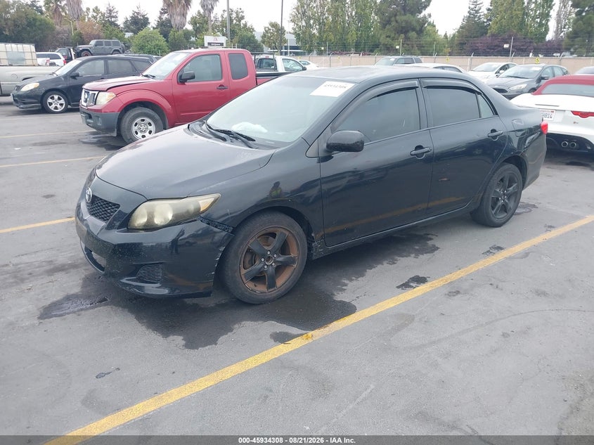2009 Toyota Corolla, Обычный износ, IAAI, VIN JTDBL40E89J010009 — фото 2