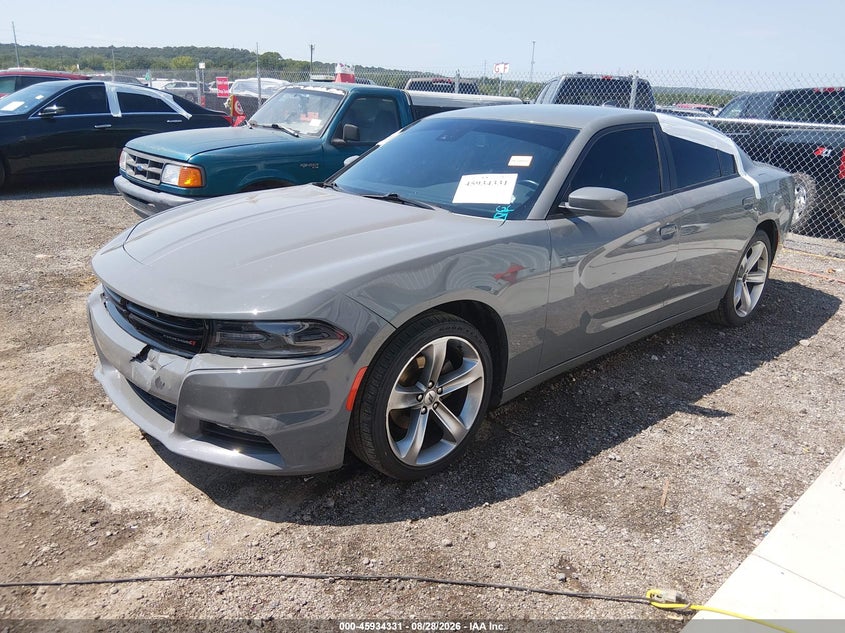 2018 Dodge Charger, Затопление, IAAI, VIN 2C3CDXHG6JH203455 — фото 2