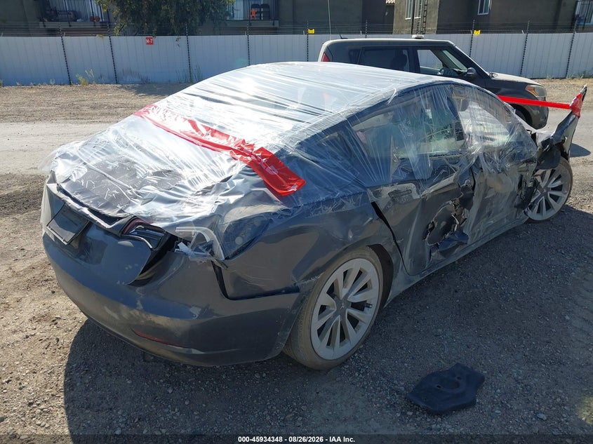 Vin: 5yj3e1ea8nf376444, lot: 46433473, tesla model 3 rear-wheel drive 20224