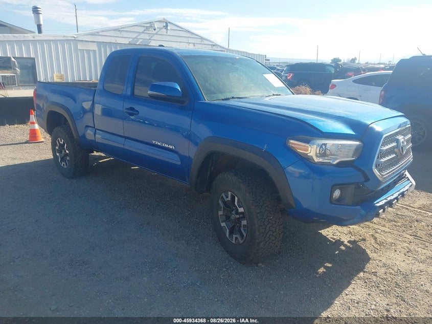 2017 Toyota Tacoma Trd Off Road, Перёд, IAAI, VIN 5TFSZ5AN0HX104853