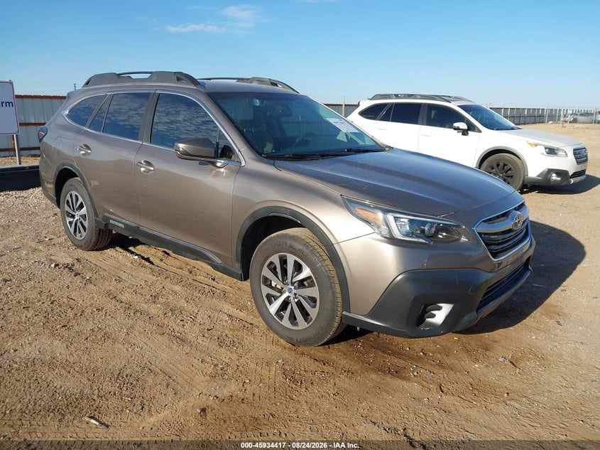 Vin: 4s4btadcxm3217744, lot: 46433554, subaru outback premium 2021 img_1