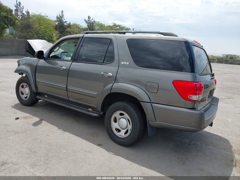 TOYOTA SEQUOIA 2007 VIN 5TDZT34A67S297172