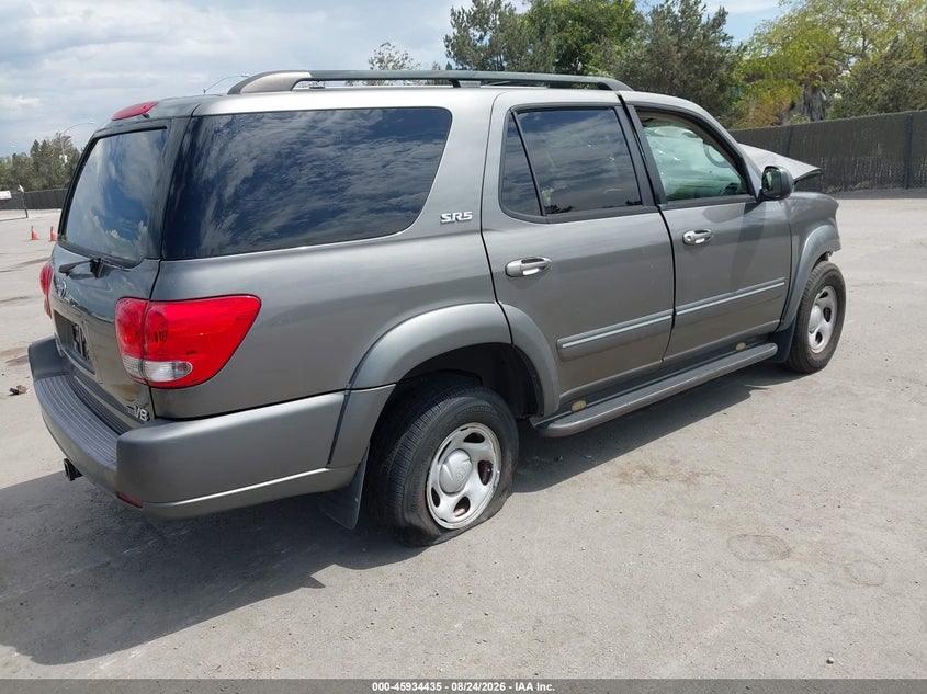 TOYOTA SEQUOIA 2007 VIN 5TDZT34A67S297172