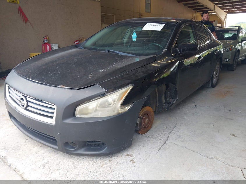 2014 Nissan Maxima, Left Front, IAAI, VIN 1N4AA5AP9EC438005 — photo 2