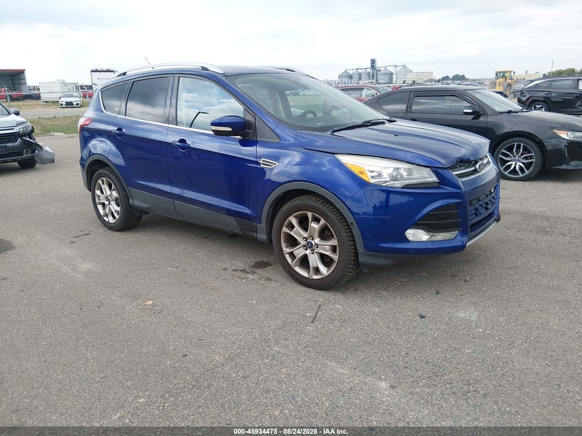 Vin: 1fmcu9j95euc45276, lot: 46433614, ford escape titanium 2014 img_1