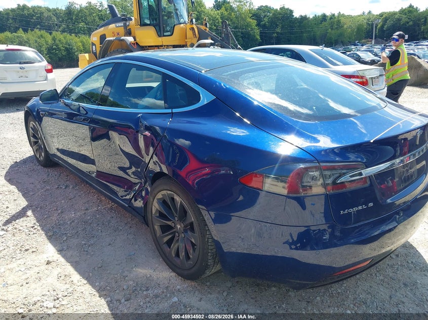 Vin: 5yjsa1e27jf284820, lot: 46433643, tesla model s 100d/75d/p100d 20183