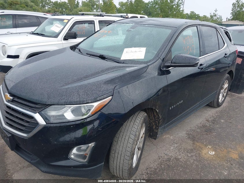 2018 Chevrolet Equinox, Rear, IAAI, VIN 3GNAXJEV8JL388388 — photo 2