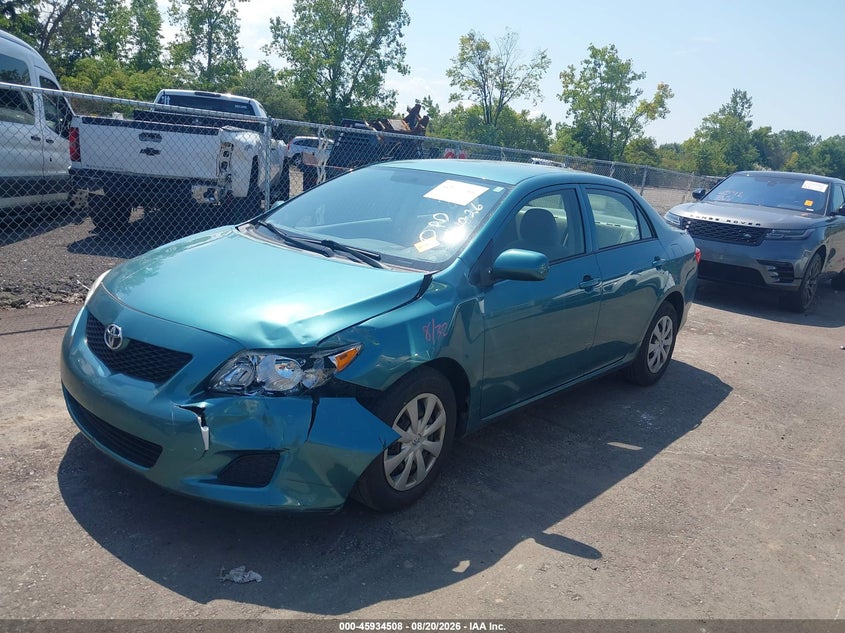 2009 Toyota Corolla, Left Front, IAAI, VIN JTDBL40E09J023398 — photo 2