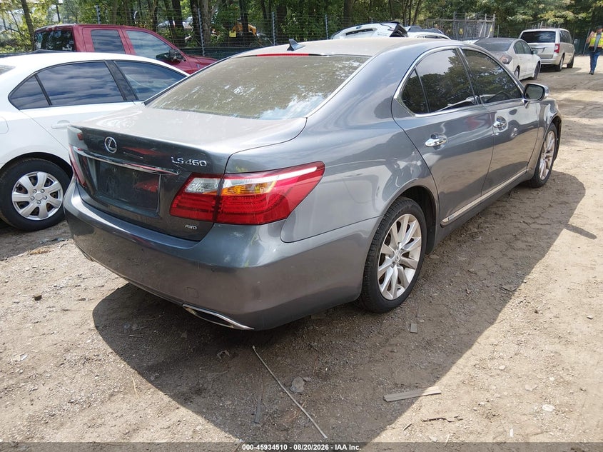 LEXUS LS 460 2012 VIN JTHCL5EF6C5014554