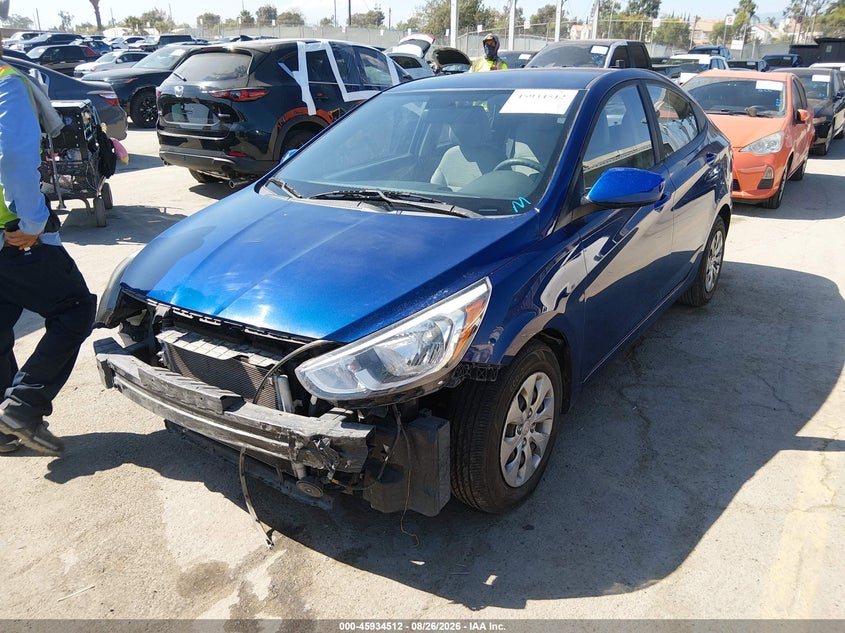 2017 HYUNDAI ACCENT auction photo 2