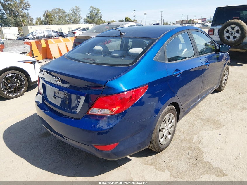 2017 HYUNDAI ACCENT auction photo 4