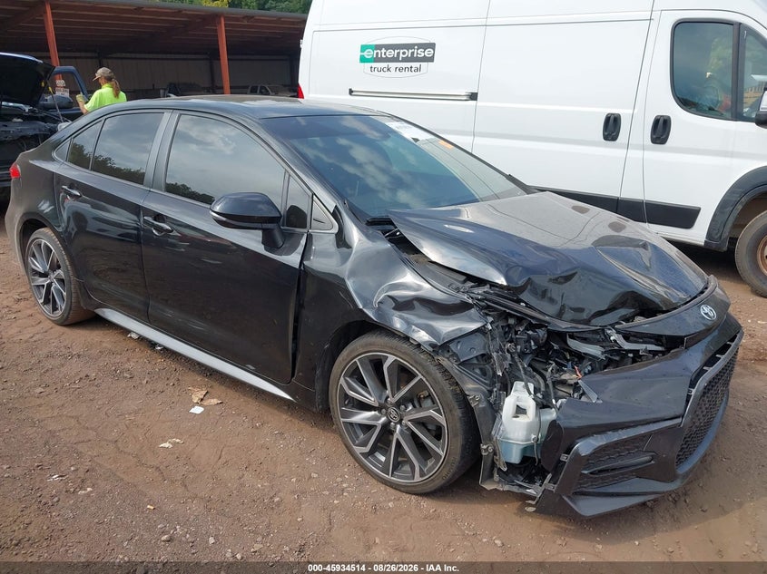 2021 Toyota Corolla Se, Перёд, IAAI, VIN JTDP4MCE8MJ071139