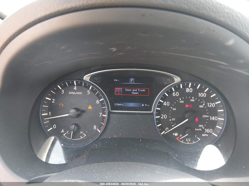 2017 NISSAN ALTIMA SEDAN 2.5L I-4 DOHC, VVT, 179HP