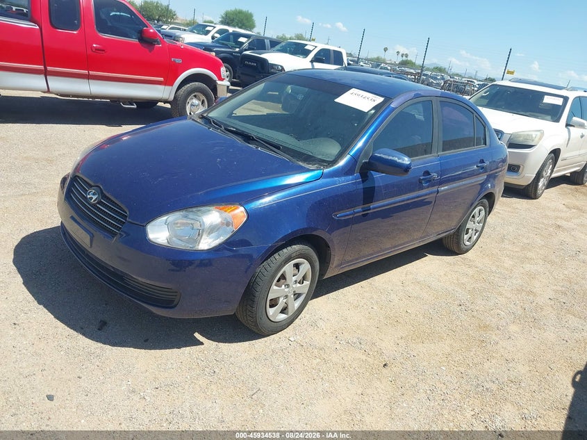 2011 HYUNDAI ACCENT SEDAN 1.6L I-4 DOHC, VVT, 110HP