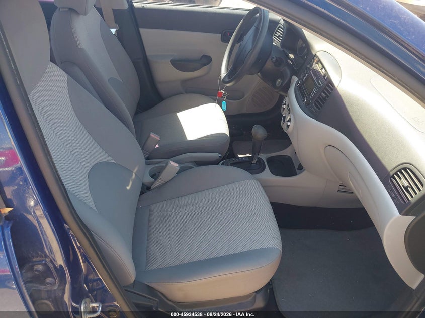 2011 HYUNDAI ACCENT SEDAN 1.6L I-4 DOHC, VVT, 110HP