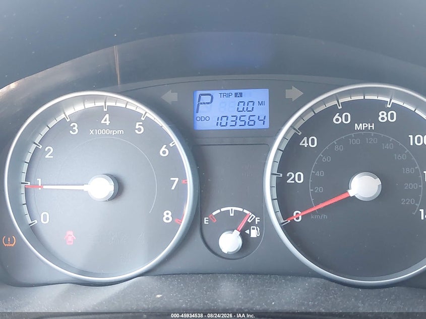 2011 HYUNDAI ACCENT SEDAN 1.6L I-4 DOHC, VVT, 110HP