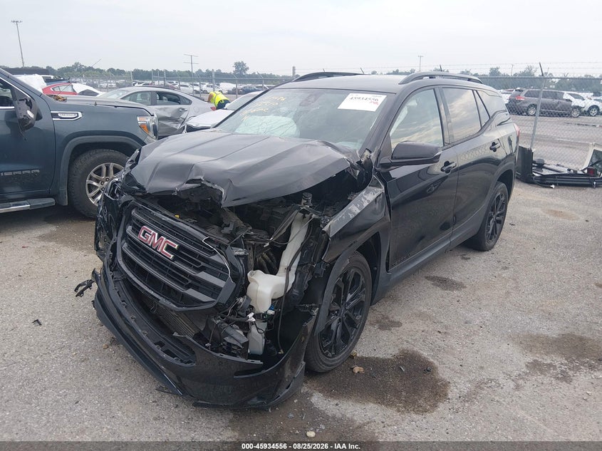 2020 GMC Terrain, Front End, IAAI, VIN 3GKALPEV6LL152210 — photo 2