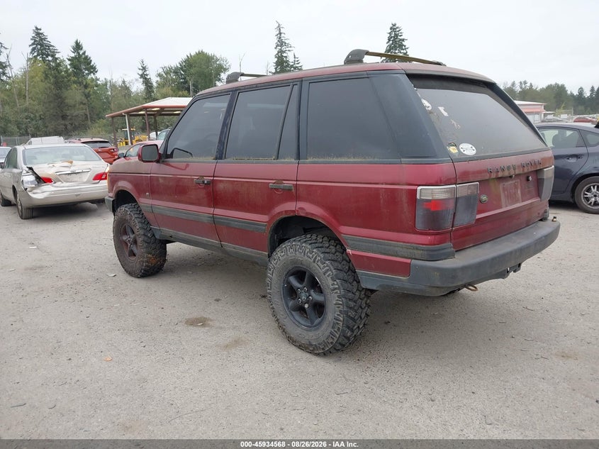 2000 LAND ROVER RANGE ROVER auction photo 3
