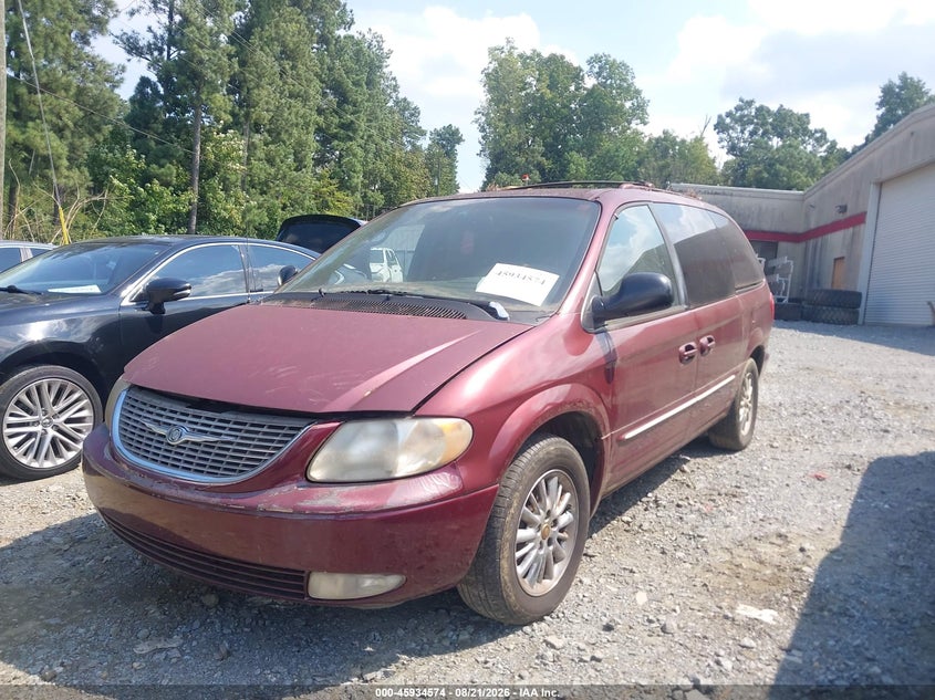 2002 Chrysler Town & Country, Normal Wear & Tear, IAAI, VIN 2C8GP64LX2R796975 — photo 2