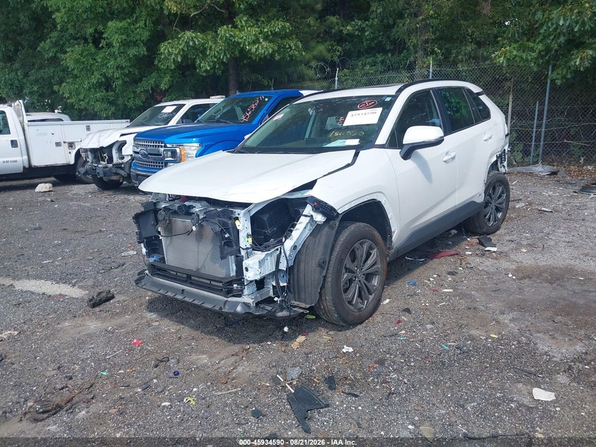 2025 Toyota RAV 4, Front End, IAAI, VIN 4T3B6RFV7SU186830 — photo 2