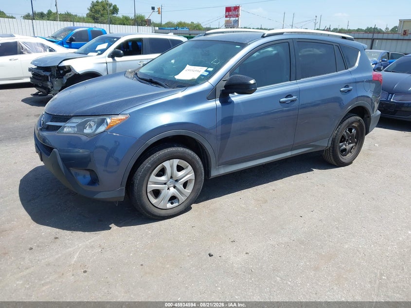 2014 Toyota RAV 4, Right Side, IAAI, VIN 2T3ZFREV6EW076582 — photo 2