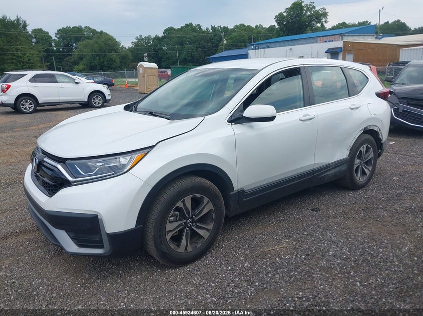 2022 Honda CR-V, Обидва боки, IAAI, VIN 7FARW1H72NE000172 — фото 2
