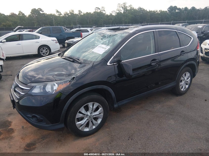 2013 Honda CR-V, Стихія, IAAI, VIN 2HKRM4H77DH613858 — фото 2