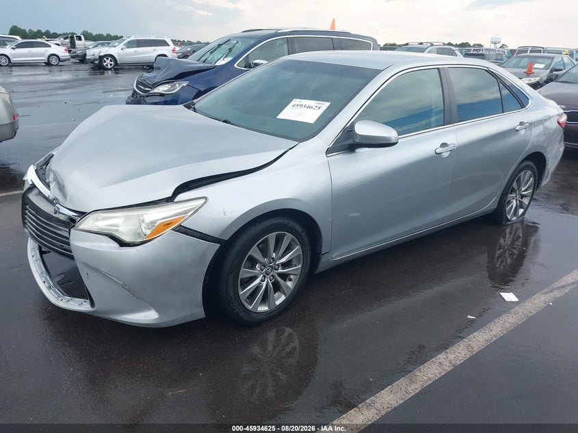 2015 Toyota Camry, Front End, IAAI, VIN 4T4BF1FK2FR453416 — photo 2