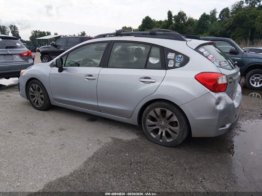 2014 SUBARU IMPREZA auction photo 3