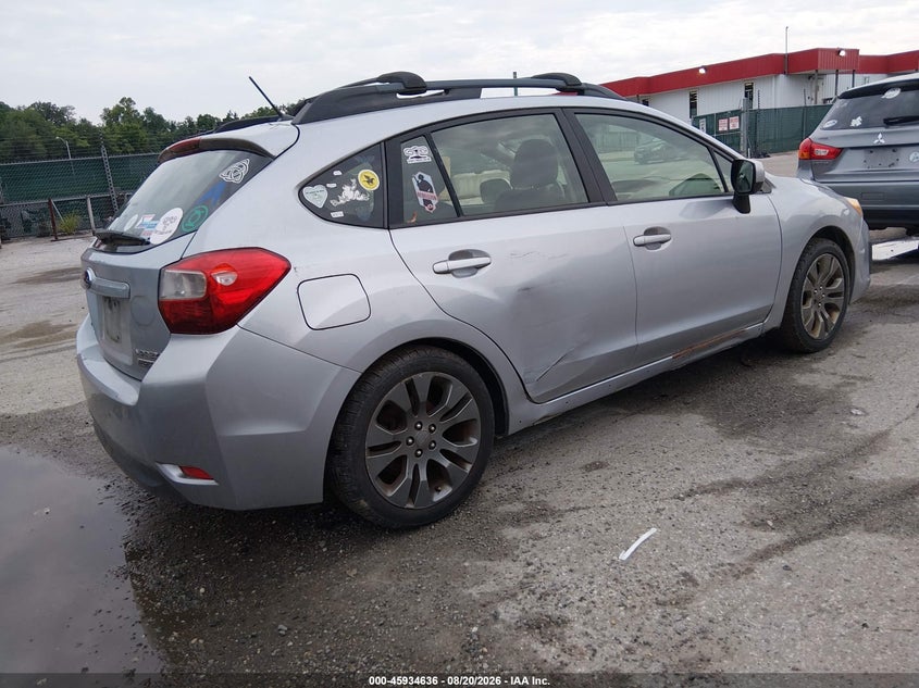 2014 SUBARU IMPREZA auction photo 4