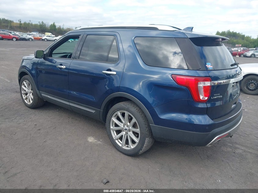 2016 FORD EXPLORER auction photo 3