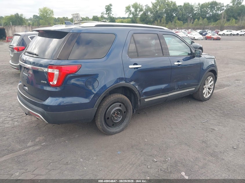2016 FORD EXPLORER auction photo 4