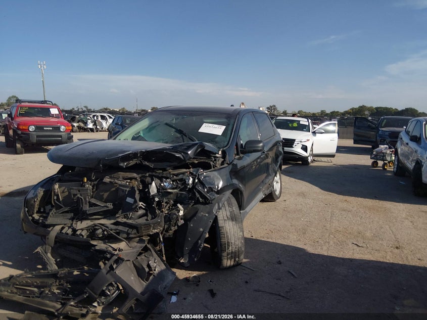 Vin: 2fmpk3g96jbc49736, lot: 46433796, ford edge se 20182
