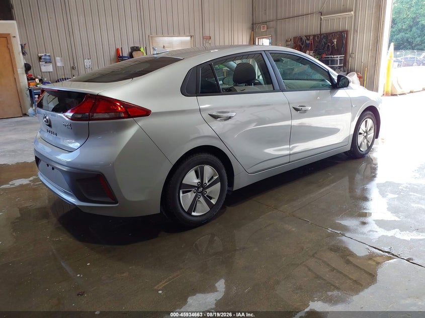 Vin: kmhc65lc3lu219865, lot: 46433804, hyundai ioniq hybrid blue 20204