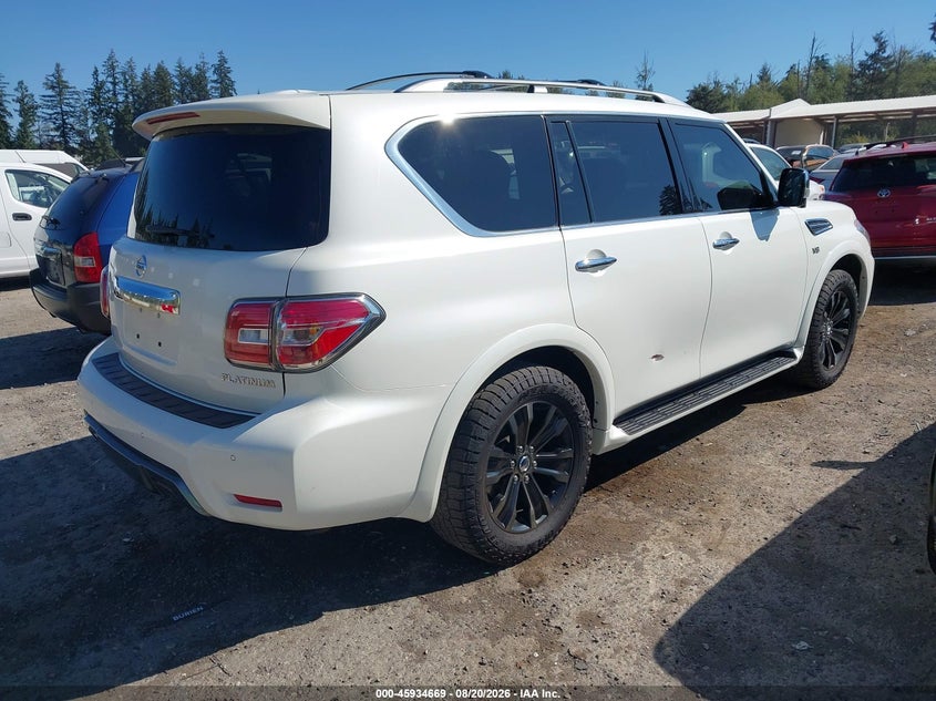Vin: jn8ay2nc3k9581282, lot: 46433810, nissan armada platinum 20194