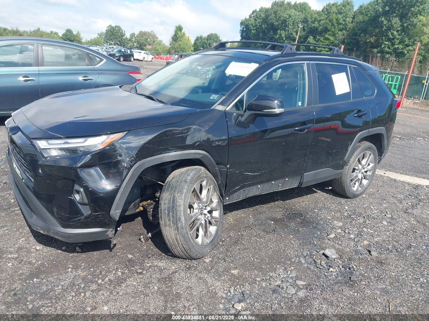 2022 Toyota RAV 4, Front End, IAAI, VIN 2T3A1RFV6NC258939 — photo 2