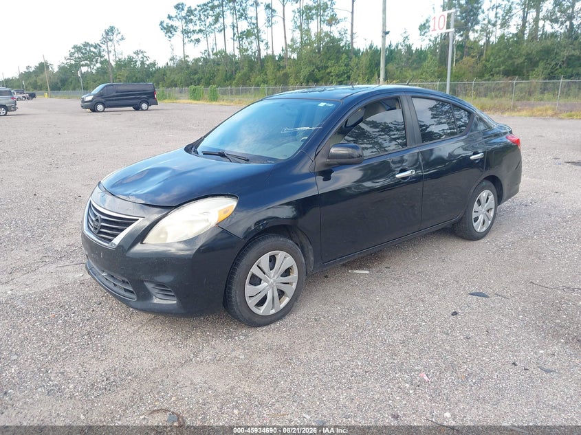 2012 Nissan Versa, Front End, IAAI, VIN 3N1CN7AP7CL933116 — photo 2
