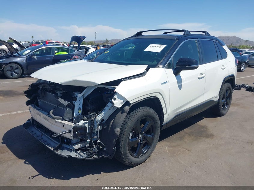 2019 Toyota RAV 4, Удар спереду, IAAI, VIN JTMEWRFV3KD516313 — фото 2