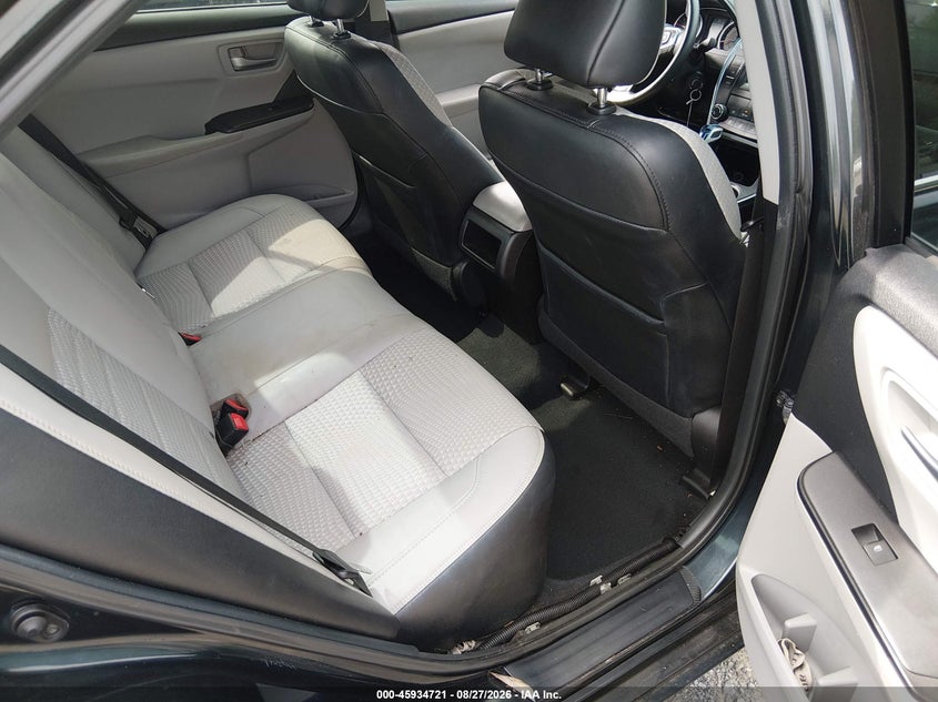 2015 TOYOTA CAMRY SEDAN 2.5L I-4 DOHC, VVT, 178HP