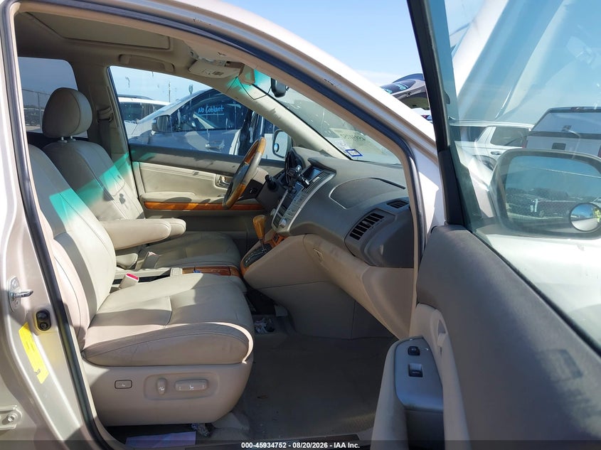 LEXUS RX 2008 VIN 2T2GK31U38C056653