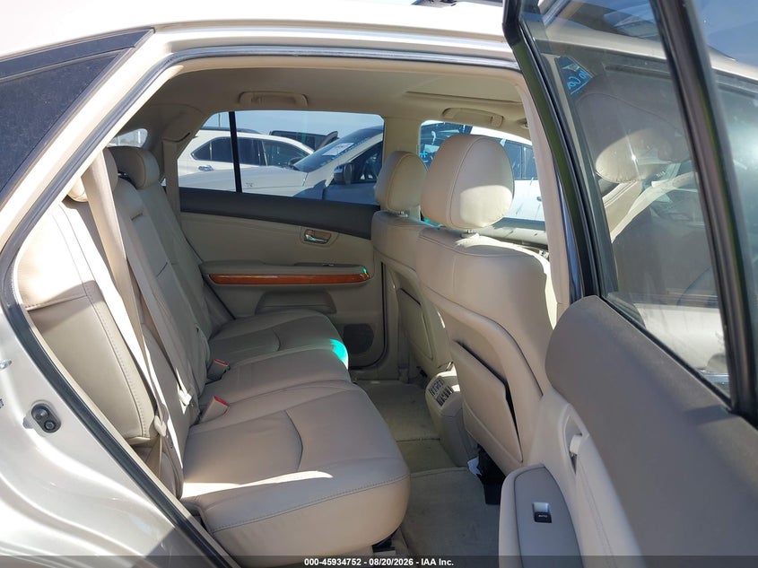 LEXUS RX 2008 VIN 2T2GK31U38C056653