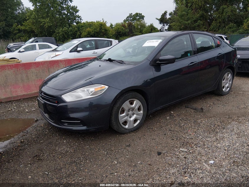 DODGE DART 2014 VIN 1C3CDFAA5ED747030