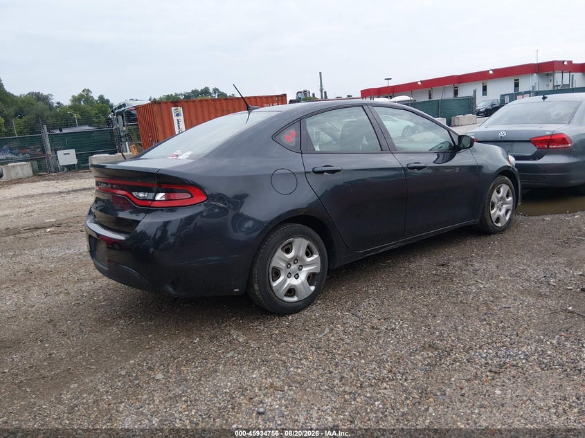 DODGE DART 2014 VIN 1C3CDFAA5ED747030
