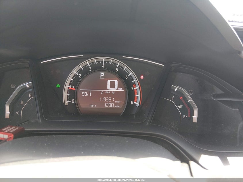 2017 HONDA CIVIC auction photo 7
