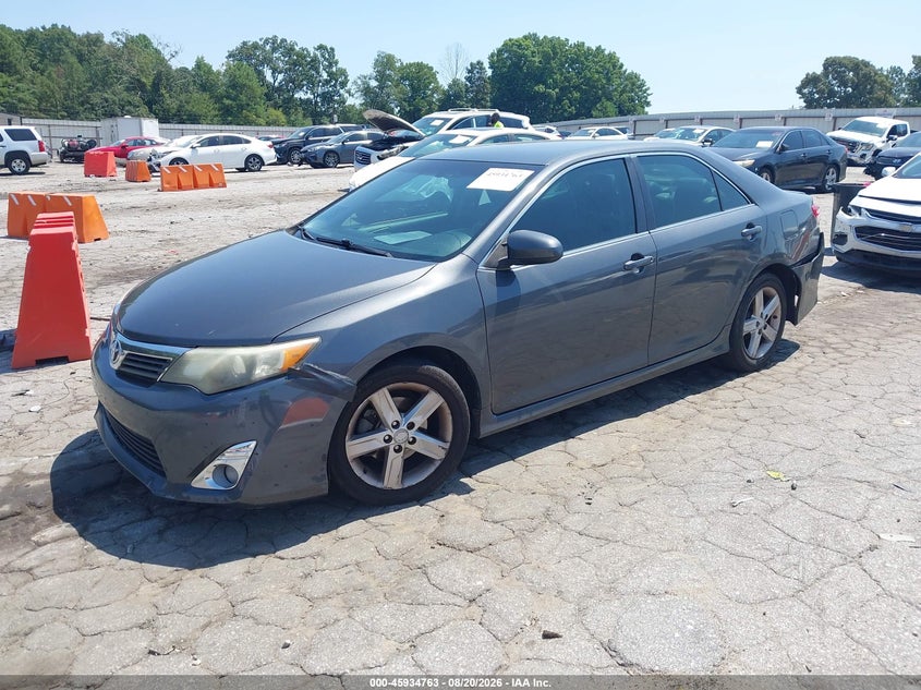 2013 Toyota Camry, Left Rear, IAAI, VIN 4T1BF1FK6DU691292 — photo 2