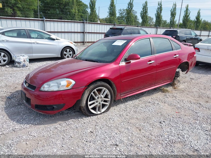 CHEVROLET IMPALA LIMITED 2014 VIN 2G1WC5E37E1116270
