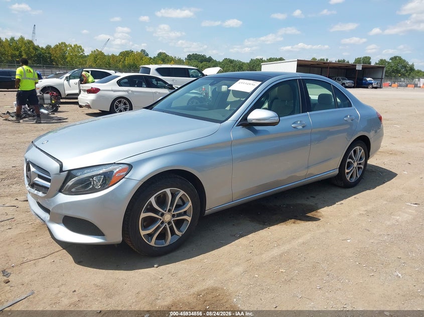 MERCEDES-BENZ C 300 2015 VIN 55SWF4KB5FU037021