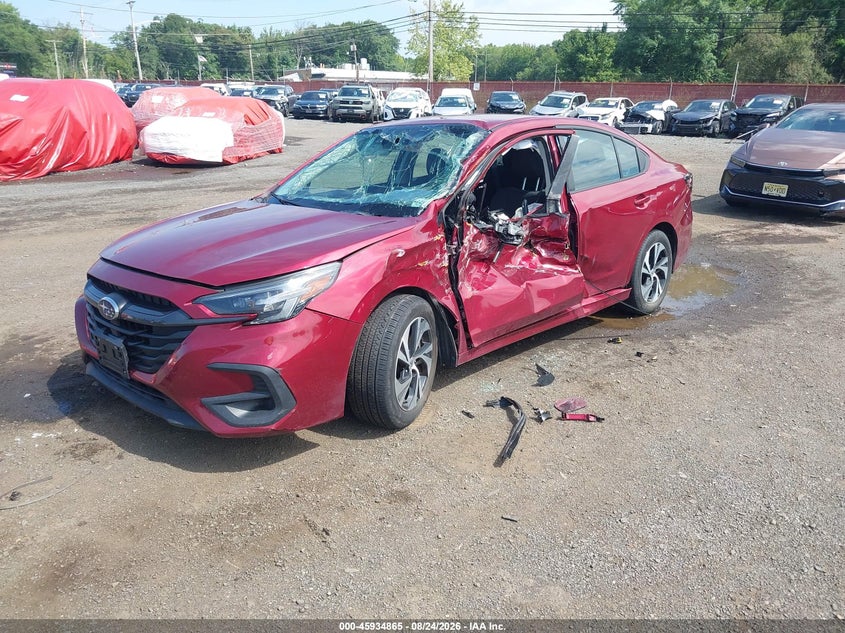 2025 Subaru Legacy, Left Side, IAAI, VIN 4S3BWAC65S3008514 — photo 2