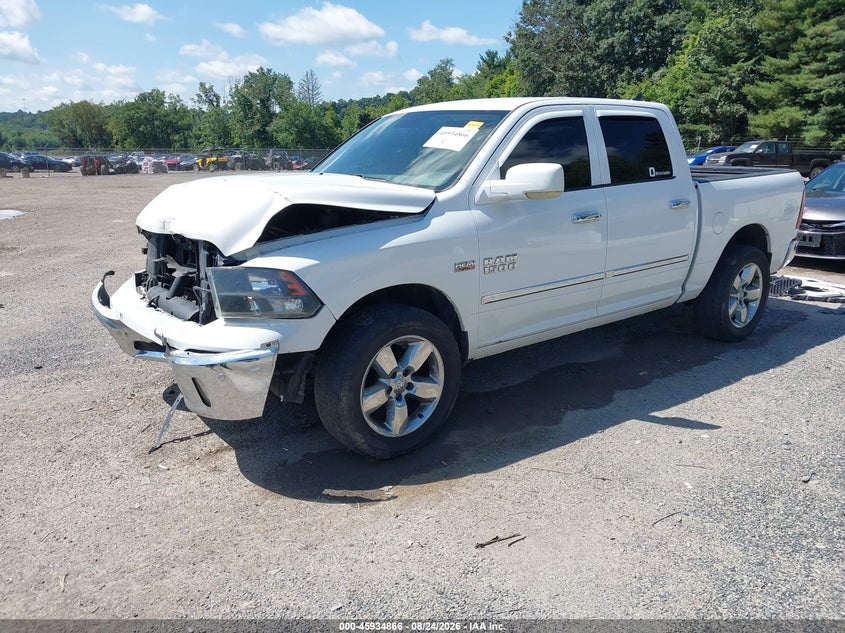2016 RAM 1500, Front End, IAAI, VIN 1C6RR7LT5GS358714 — photo 2