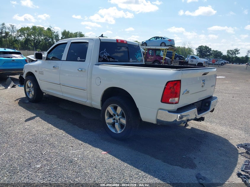 Vin: 1c6rr7lt5gs358714, lot: 46434007, ram 1500 big horn 20163